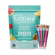 Ultima Replenisher Daily Hydration Electrolyte Stick Packs - Tropical Variety Pack - 2.4oz/20ct