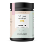 Glow Up Collagen & Stress Drink Mix Powder, 9.7 oz.