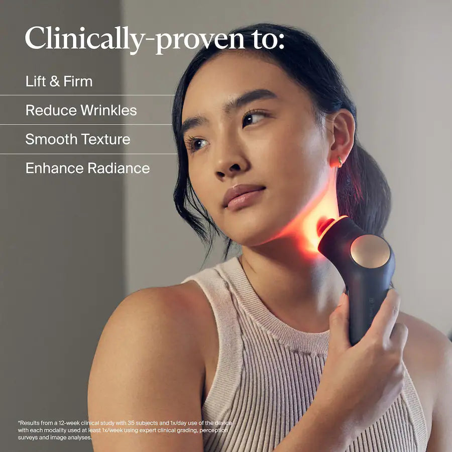 Therabody - TheraFace PRO – All-In-One Skincare Device With 8 Clinically-Proven Treatments For Healthier-Looking, Glowing Skin - Black